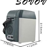 SOVOV Thermoelectric Cool & Warm Box，Portable Fridge Freezer Camping 12V/220-240V (7.5L) Car Refrigerator
