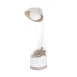 Pen Holder LED Table Lamp Blue Brown