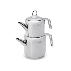Karaca Stainless Steel Teapot 0.8 lt Drinker: 1.7