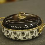 Elite Class Cockware Set Black & Gold 28cm