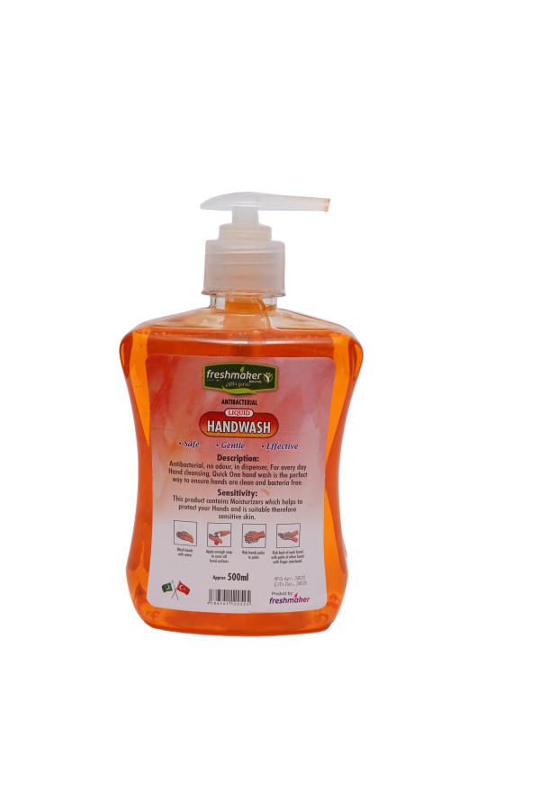 Freshmaker Hand Wash Peach Flavor 500ml - Image 2
